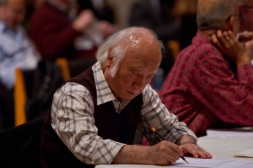 Prof. Hak-Won Yoon at the American International Choral Festival in St. Louis in 2011 (Photo copyright: David W. Preston)