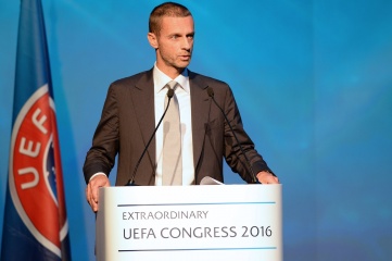 UEFA president Aleksander Čeferin.