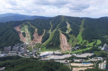 Bokwang Snow Park (Photo: PyeongChang 2018, taken 26 September 2016)