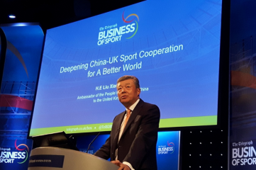 Liu Xiaoming, the ambassador of the People's Republic of China to the UK