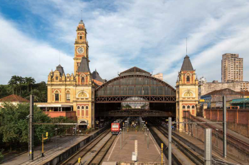 Brazil train station