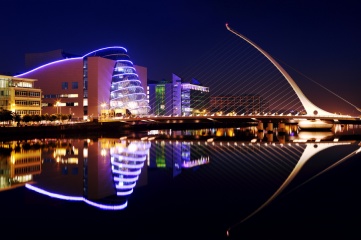 Convention Centre Dublin (CCD) was designed by the American-Irish architect Kevin Roche opened in September 2010 and won silver in 'Best Overseas Conference Centre' at the M&IT Industry Awards 2011