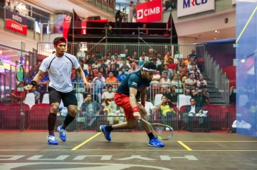 The CIMB Malaysian Open Squash Championship 2014 (Photo: CHEN WS / Shutterstock.com)