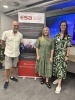 Elected Board Directors Risto Oksanen (left) and Ceri Powell (centre) with ESA Chair Sophie Morris at the 2025 ESA AGM